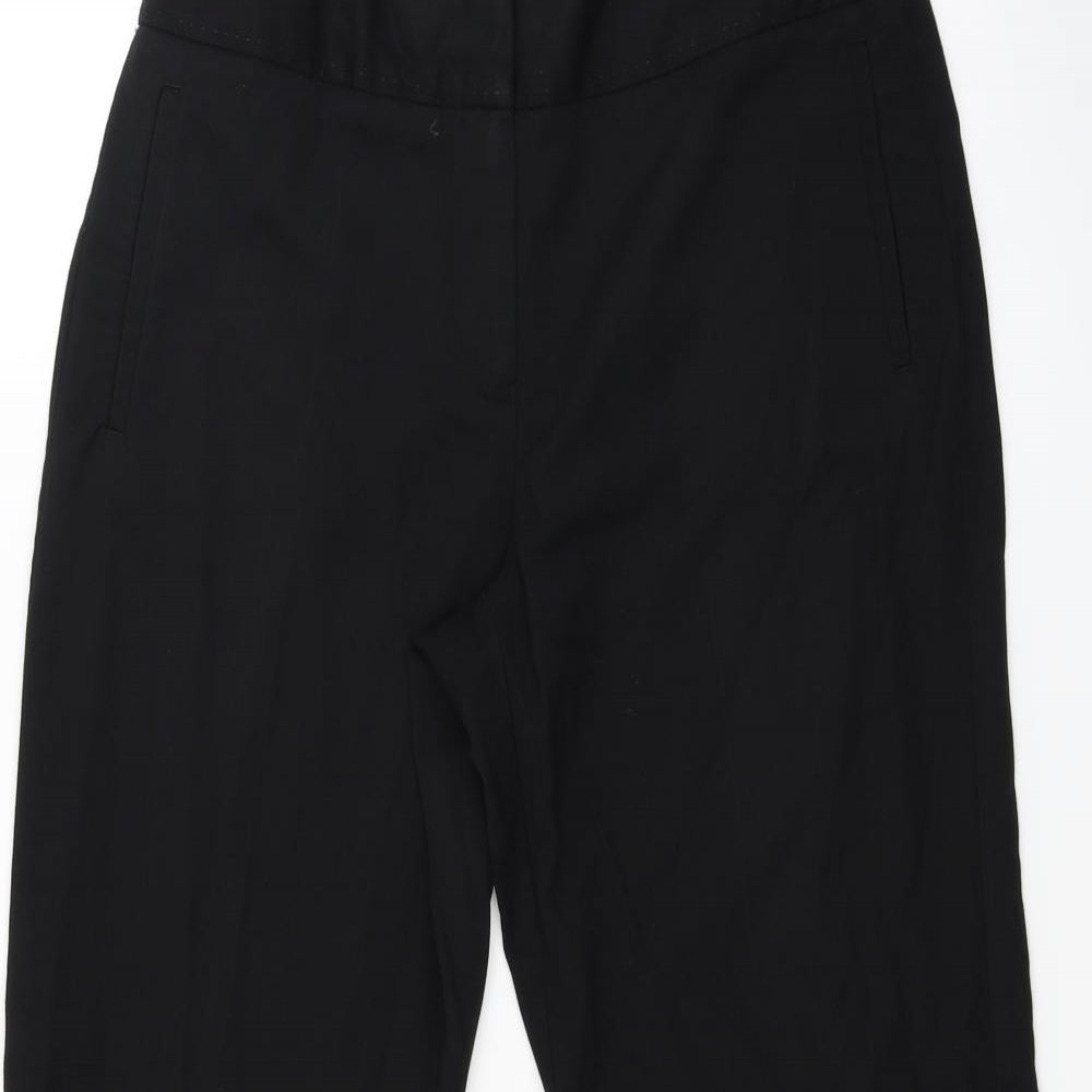NEXT Womens Black   Trousers  Size 12 L28 in
