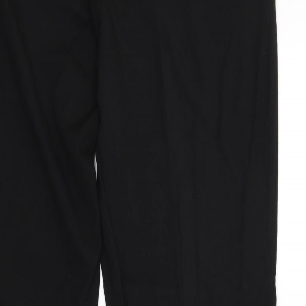 NEXT Womens Black   Trousers  Size 12 L28 in