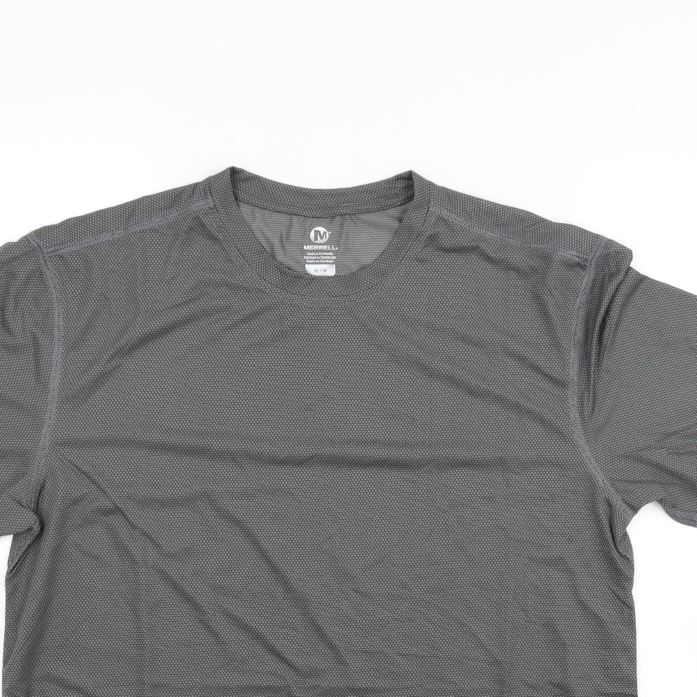 Merrell Mens Grey    T-Shirt Size M