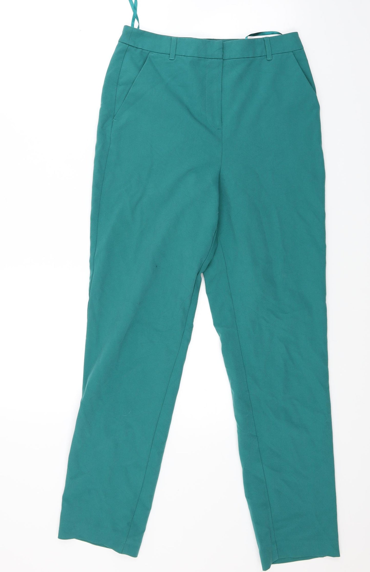 Topshop Womens Green   Trousers  Size 8 L27 in