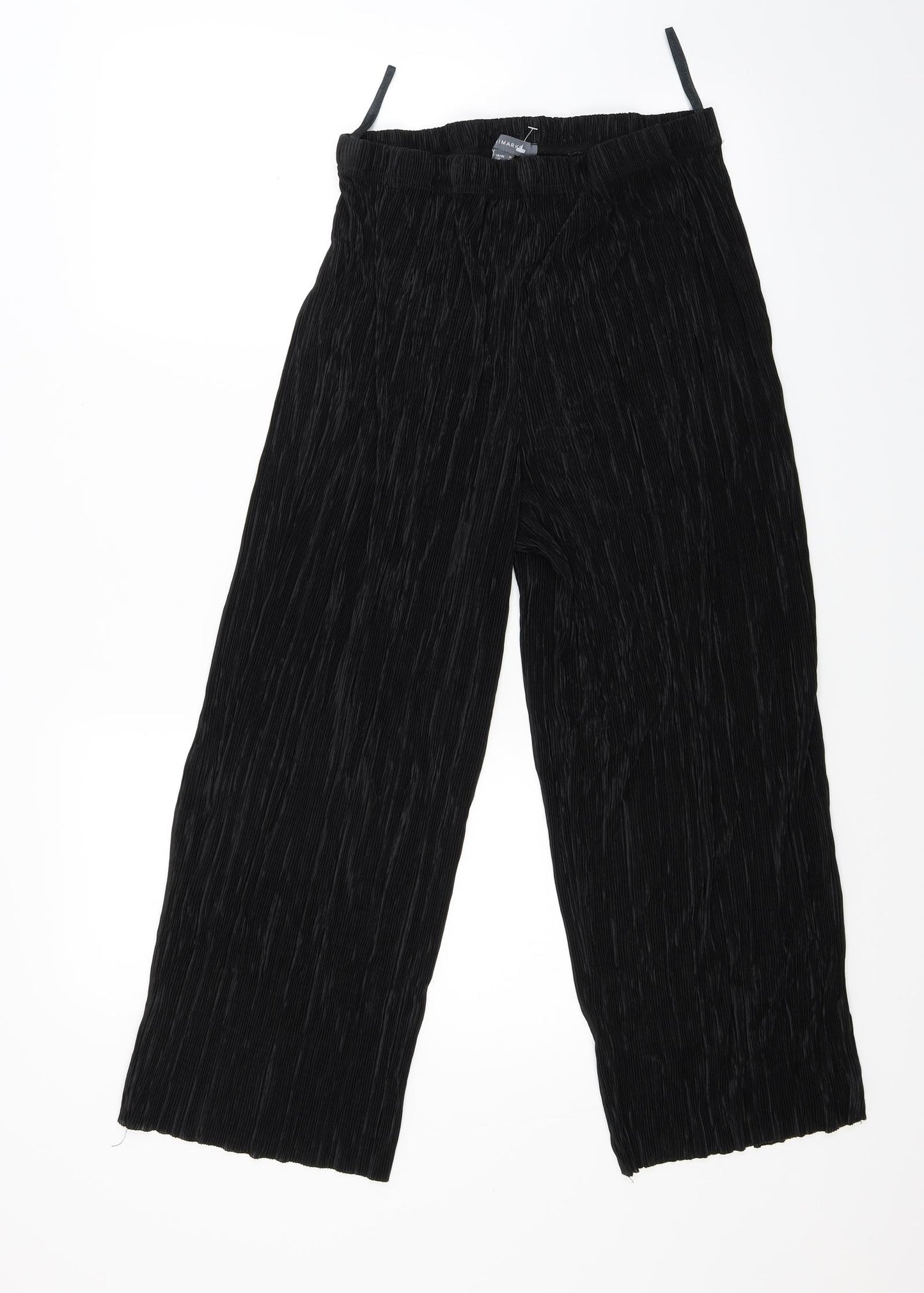 Primark Womens Black   Capri Trousers Size 18 L22 in