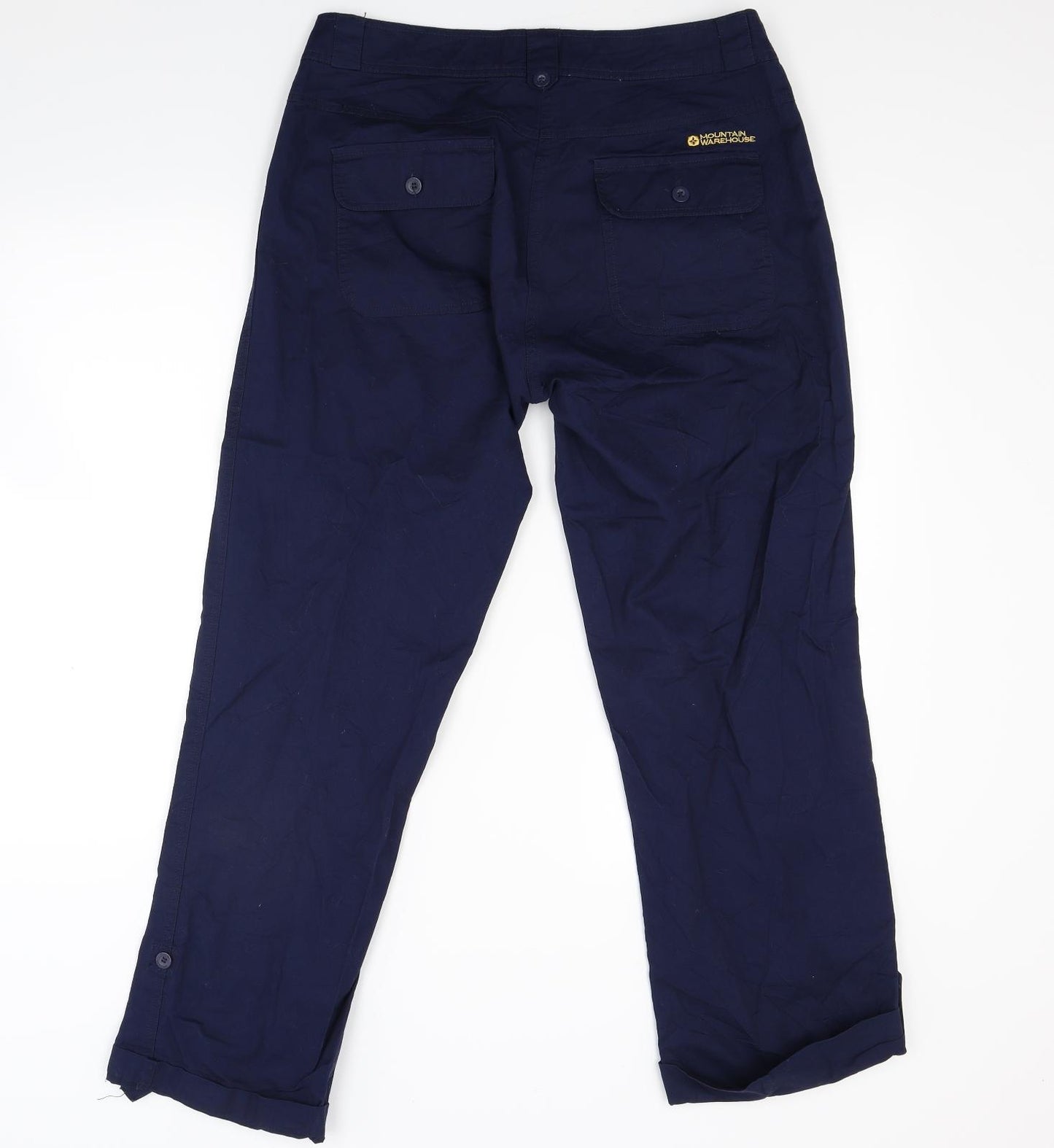 Mountain Warehouse Womens Blue   Trousers  Size 12 L27 in