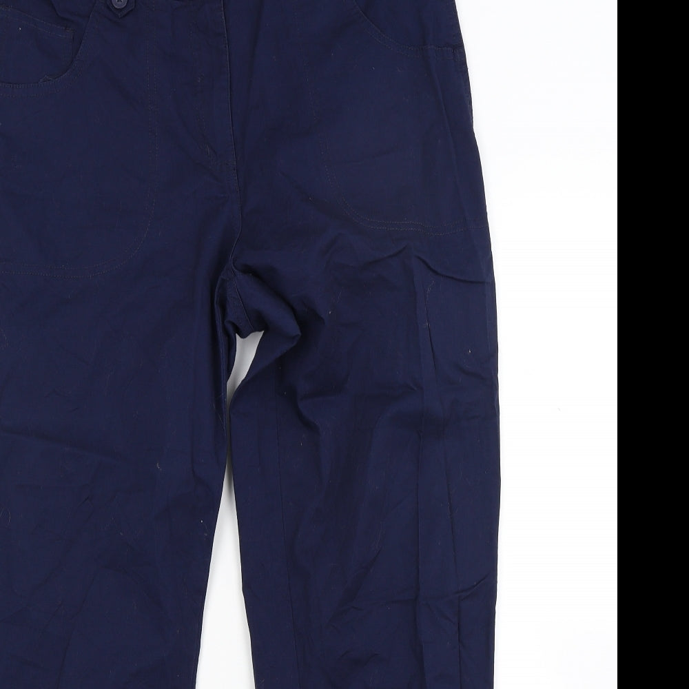Mountain Warehouse Womens Blue   Trousers  Size 12 L27 in