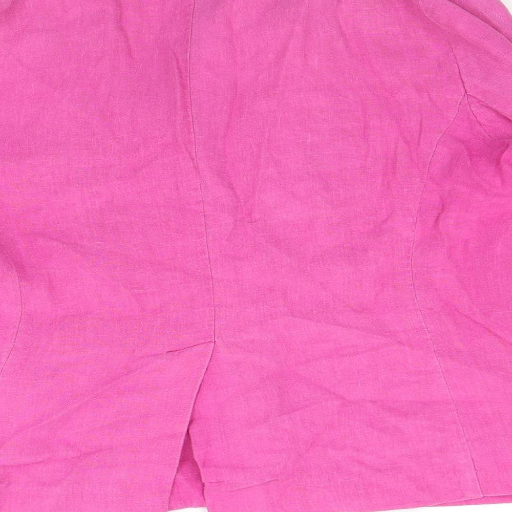 Umberto Ginocchietti Womens Pink   Jacket  Size 14