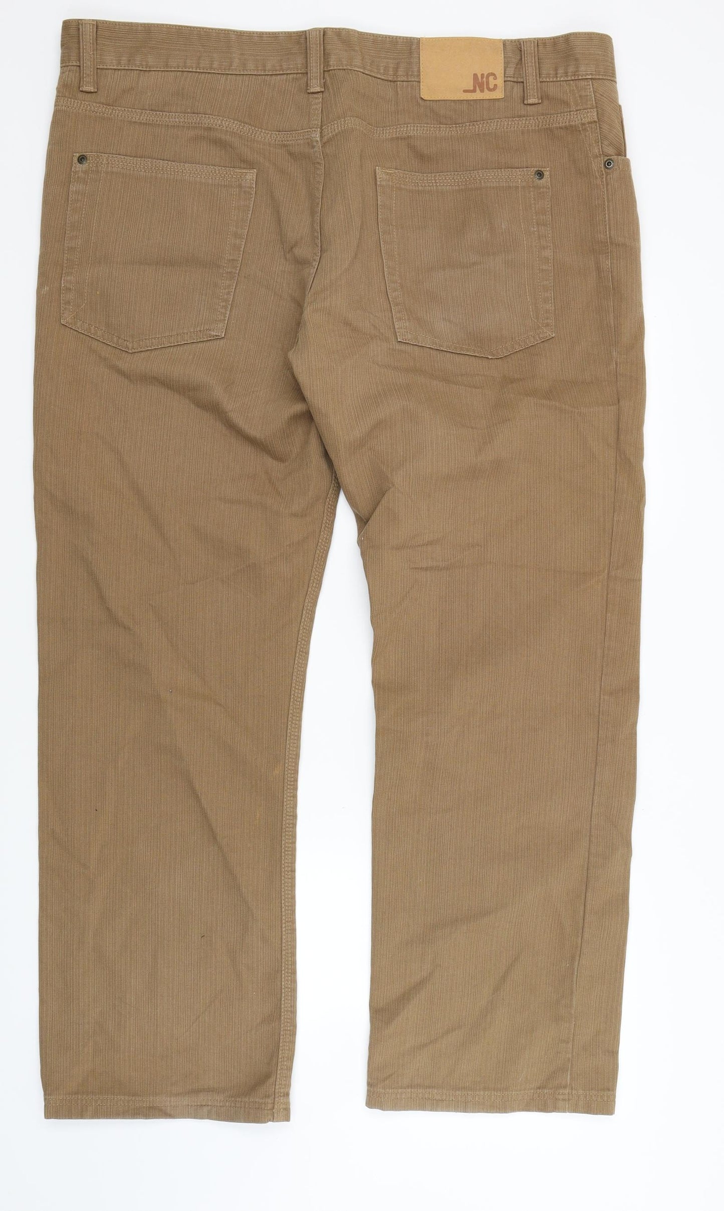 North coast Mens Brown  Denim Straight Jeans Size 40 L31 in