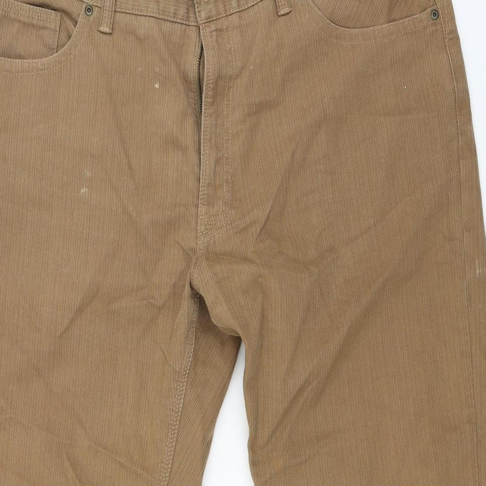 North coast Mens Brown  Denim Straight Jeans Size 40 L31 in