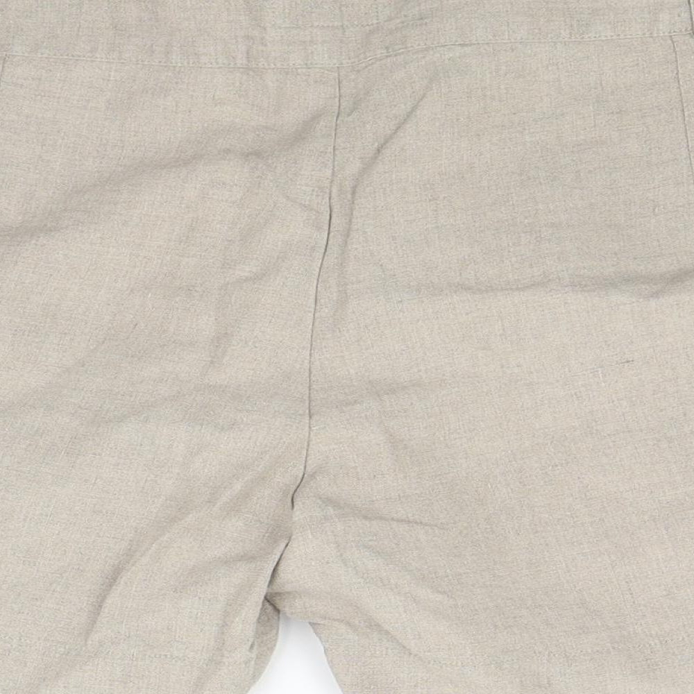 Per Una Womens Beige   Chino Shorts Size 16