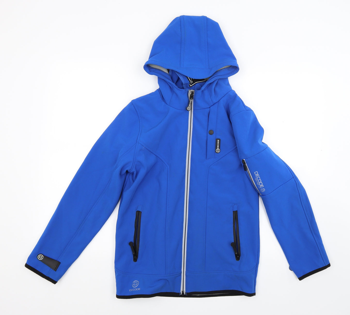 F&F Boys Blue   Windbreaker Coat Size 11-12 Years