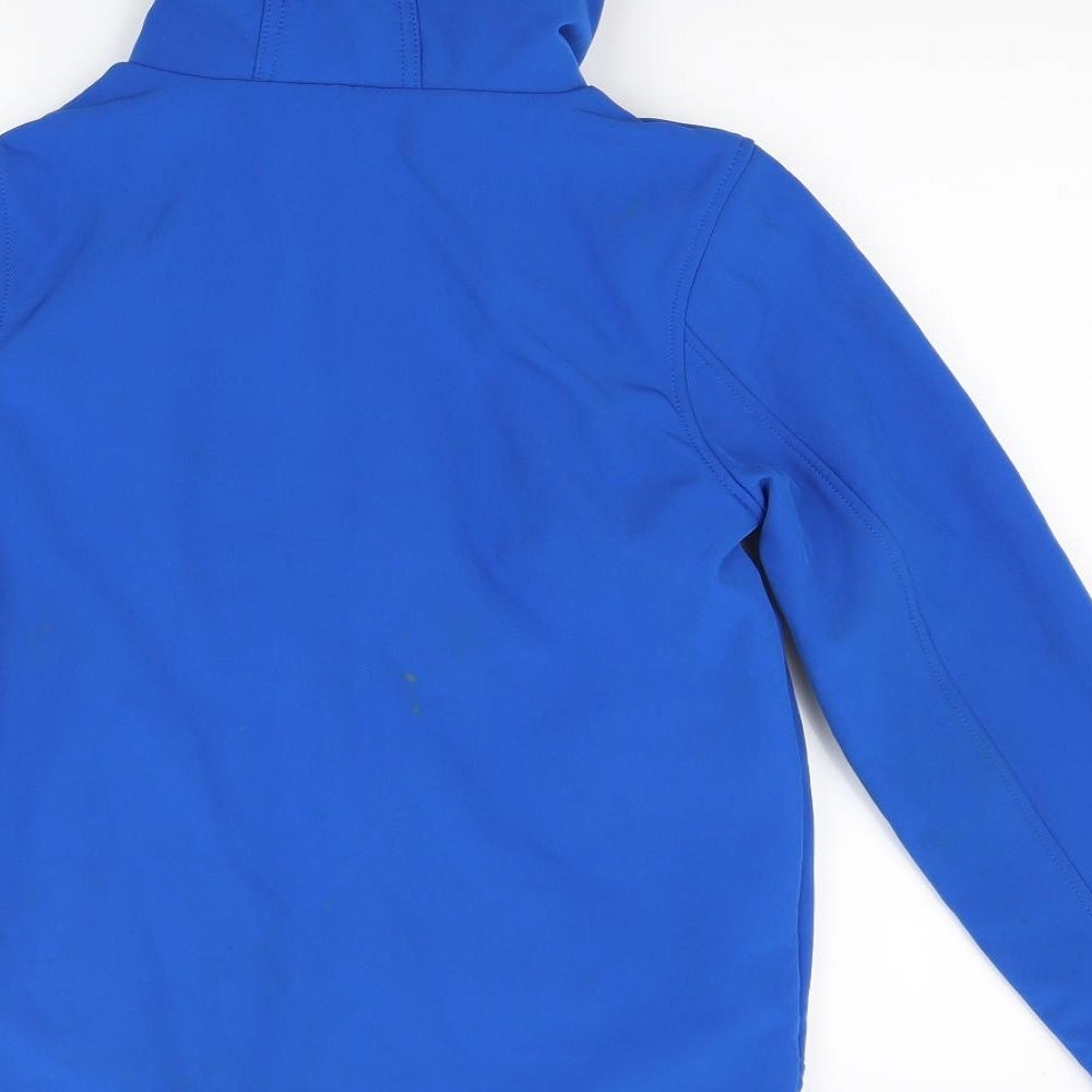 F&F Boys Blue   Windbreaker Coat Size 11-12 Years