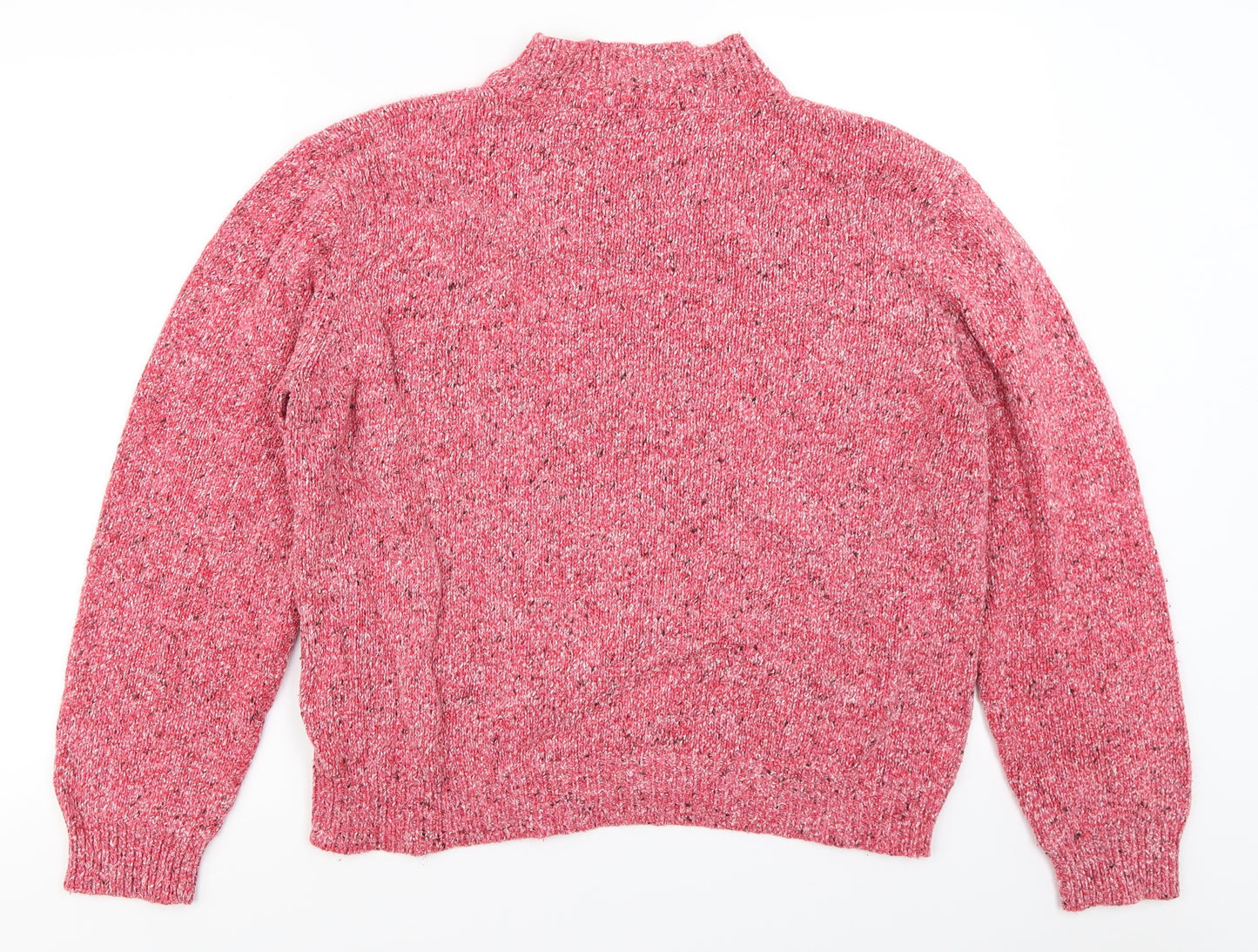 Damart Womens Pink  Knit Pullover Jumper Size 18