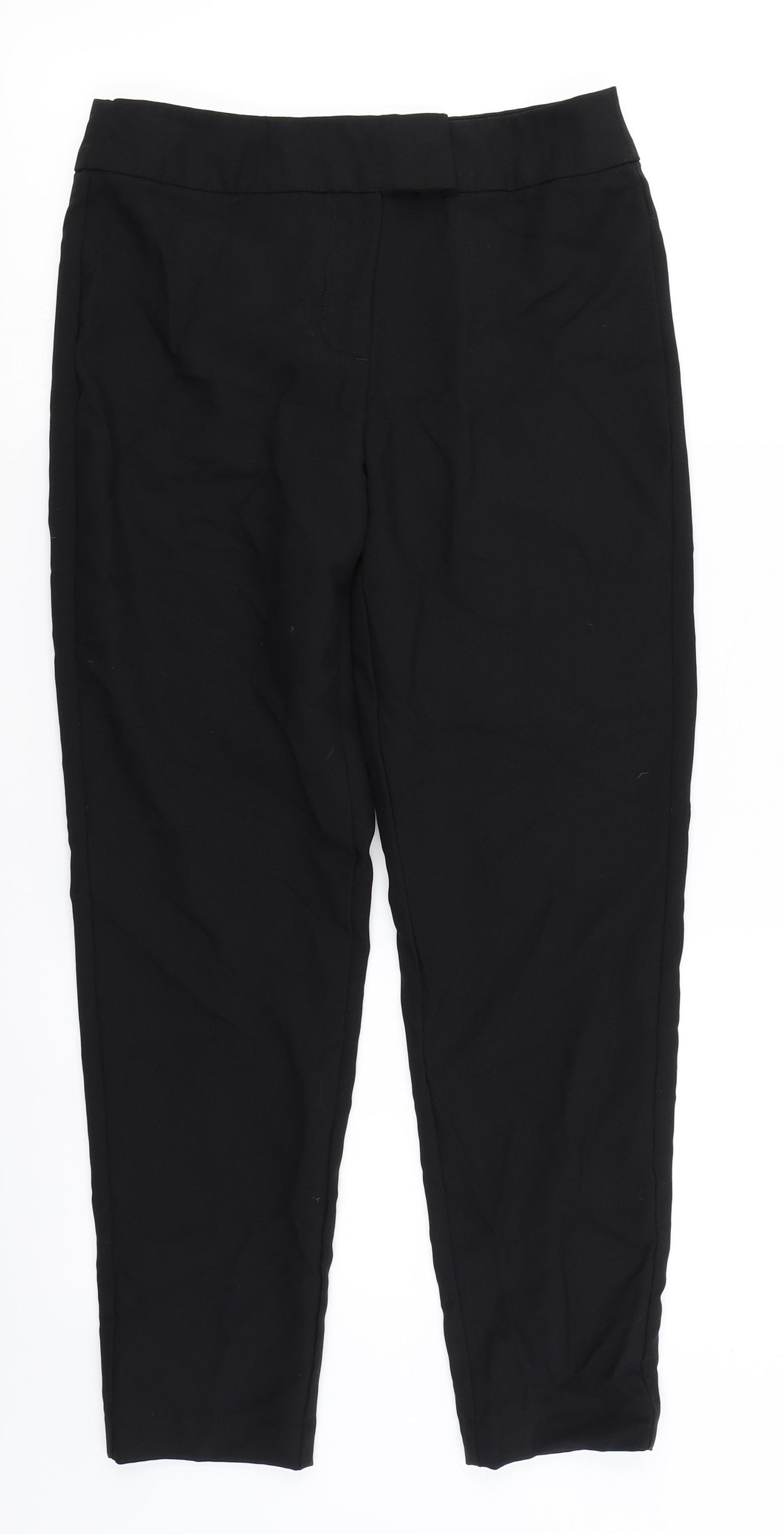 George Womens Black   Dress Pants Trousers Size 8 L25 in
