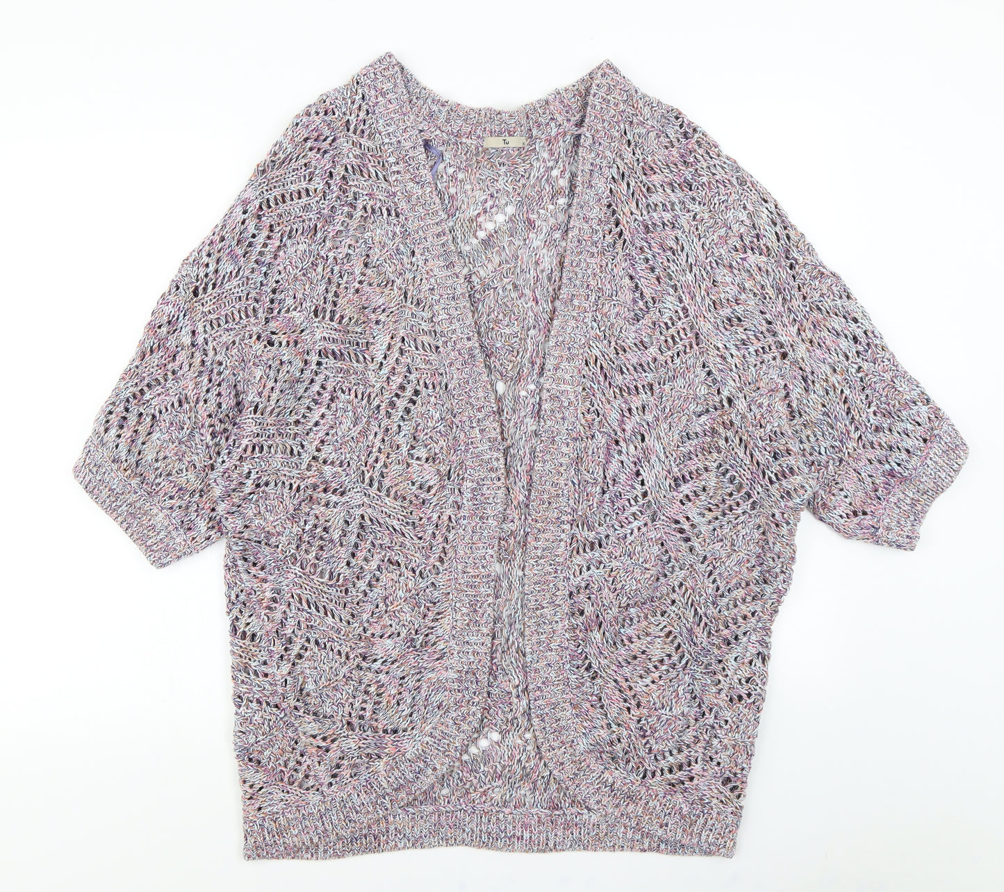 TU Womens Purple   Cardigan Jumper Size 16