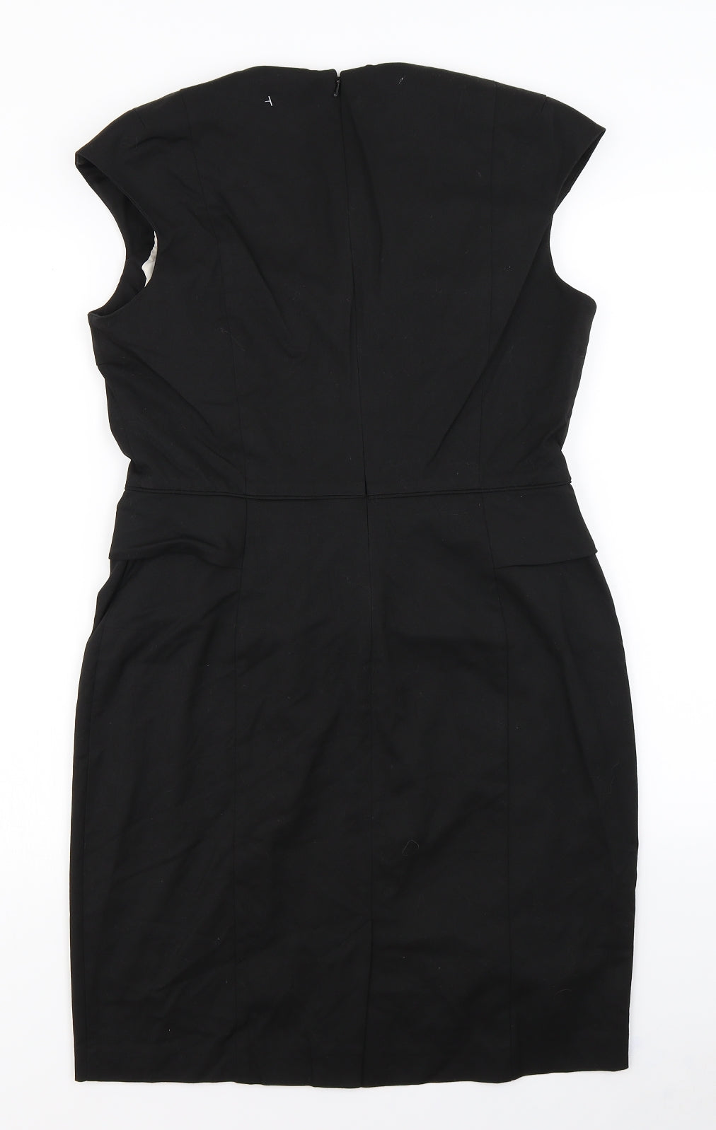 Warehouse Womens Black   Pencil Dress  Size 14
