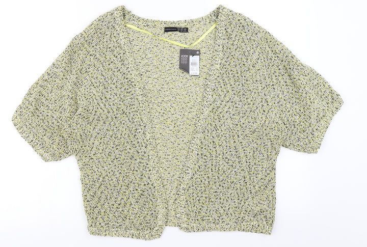 Atmosphere Womens Yellow   Cardigan Jumper Size M