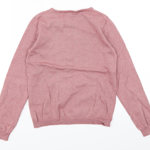 H&M Girls Pink   Basic T-Shirt Size 9-10 Years