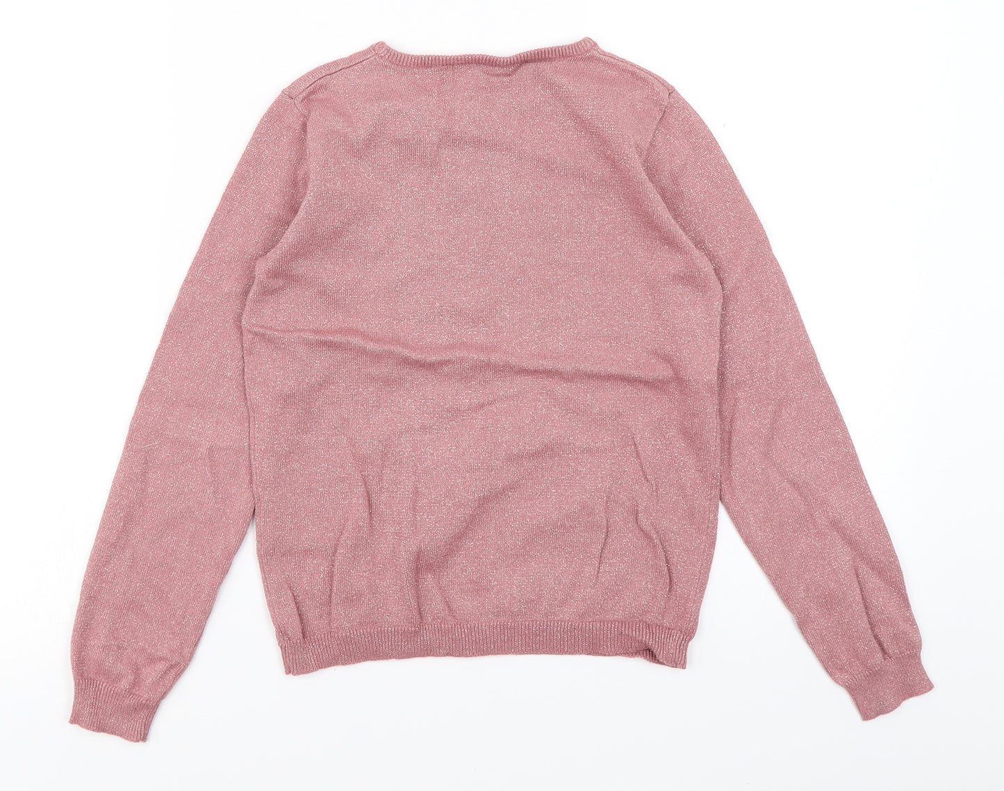 H&M Girls Pink   Basic T-Shirt Size 9-10 Years