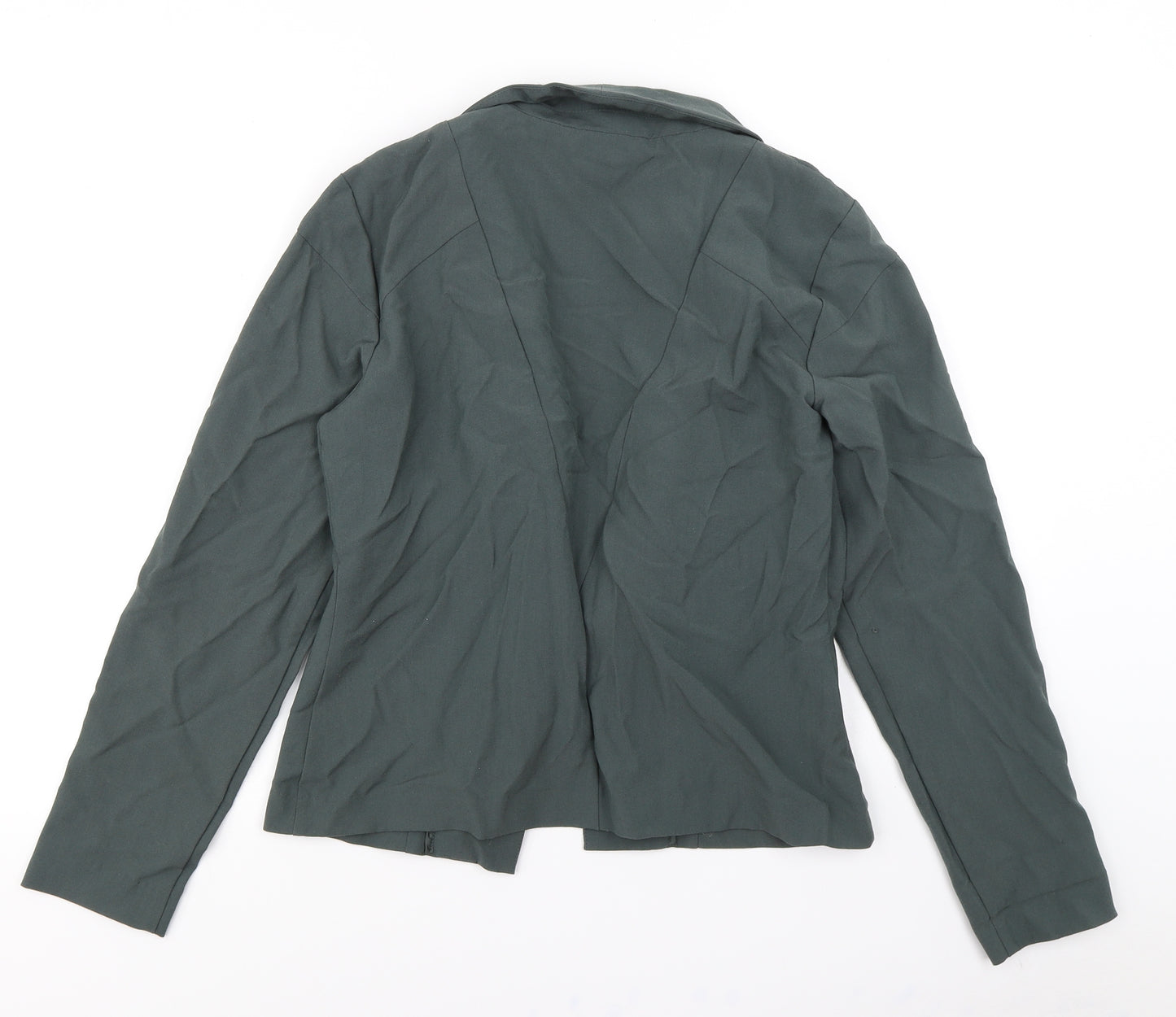 Y.A.S Womens Green   Jacket Blazer Size 14