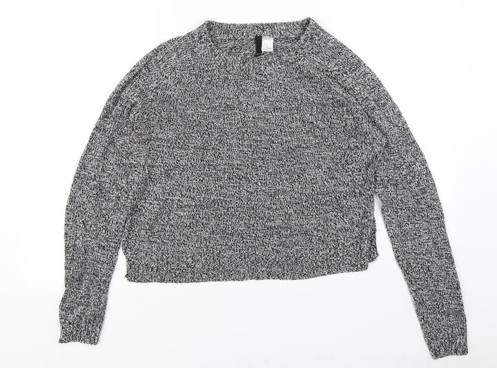 Divided Womens Grey   Pullover Jumper Size M