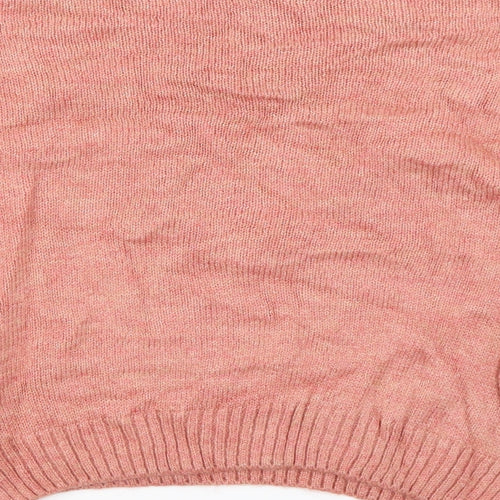 George Womens Pink   Pullover Jumper Size S