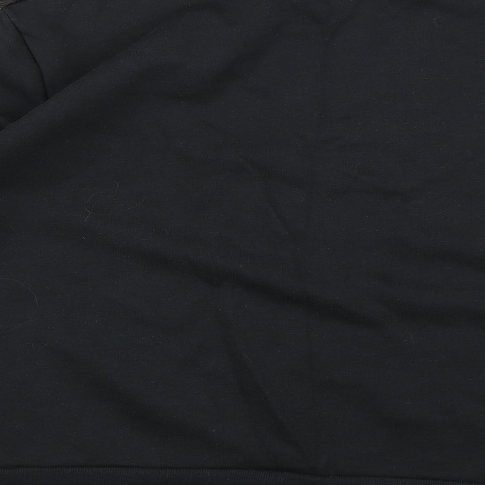 Primark Womens Black  Jersey Pullover Sweatshirt Size 18