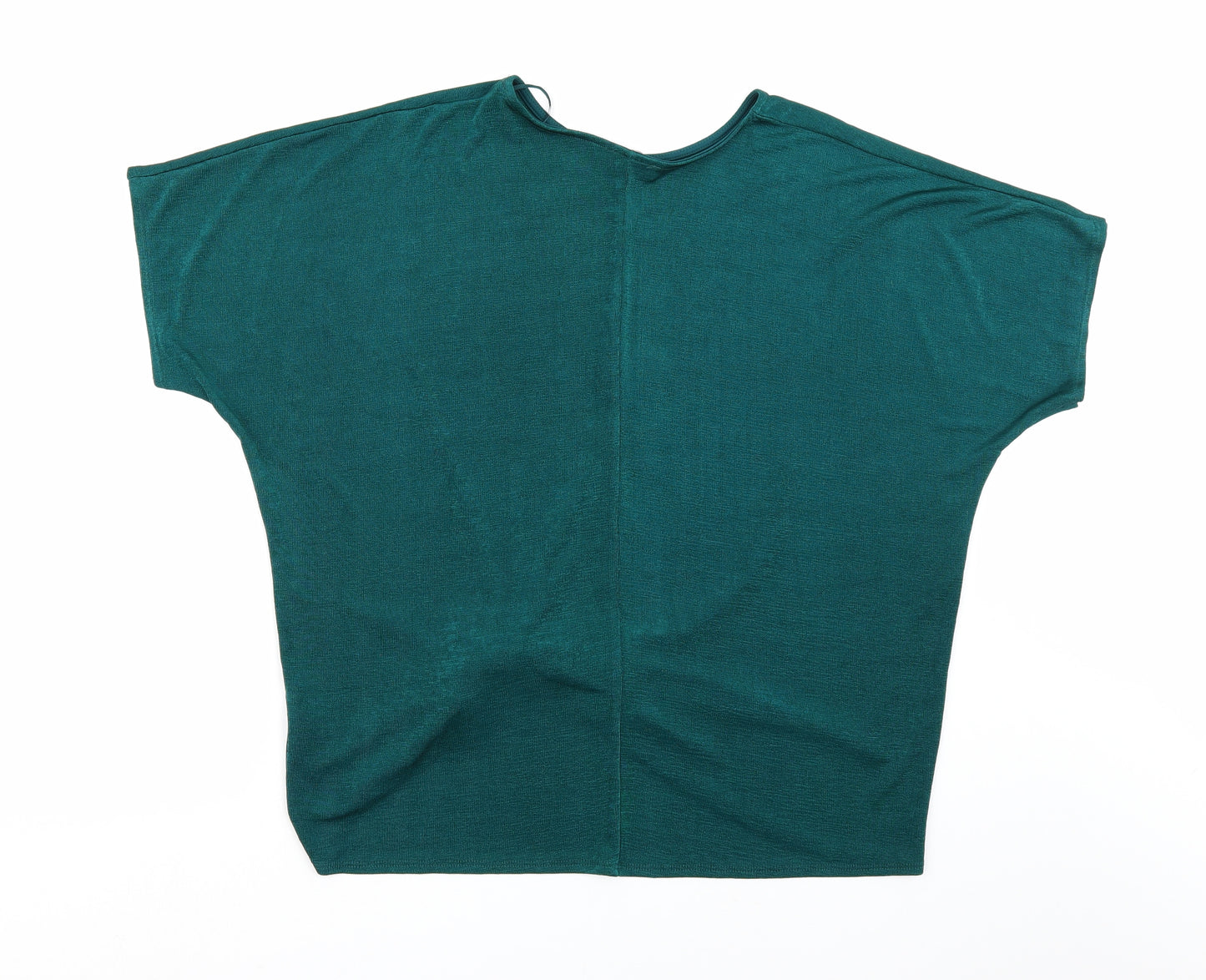 Papaya Womens Green   Wrap Blouse Size 14