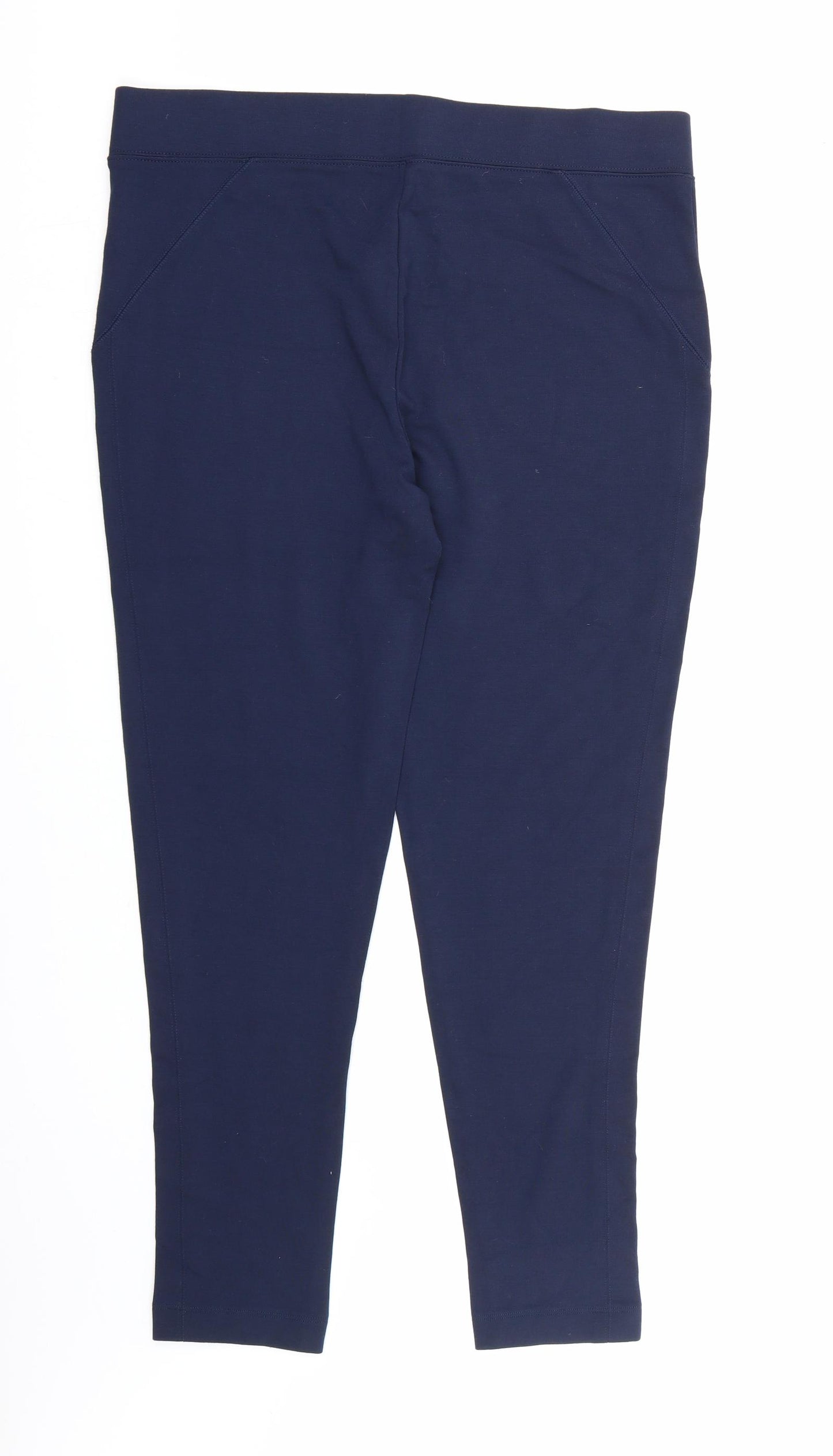 New Look Womens Blue   Pedal Pusher Leggings Size 16 L26 in