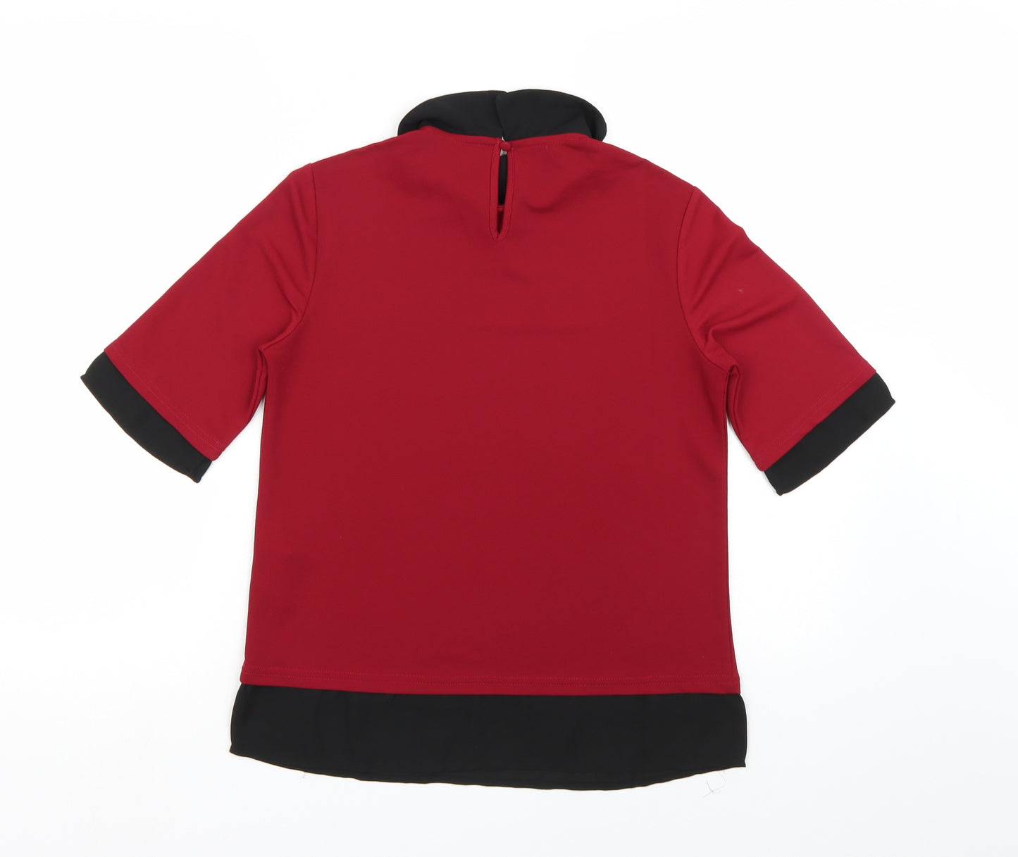 New Look Womens Red   Basic Blouse Size 8
