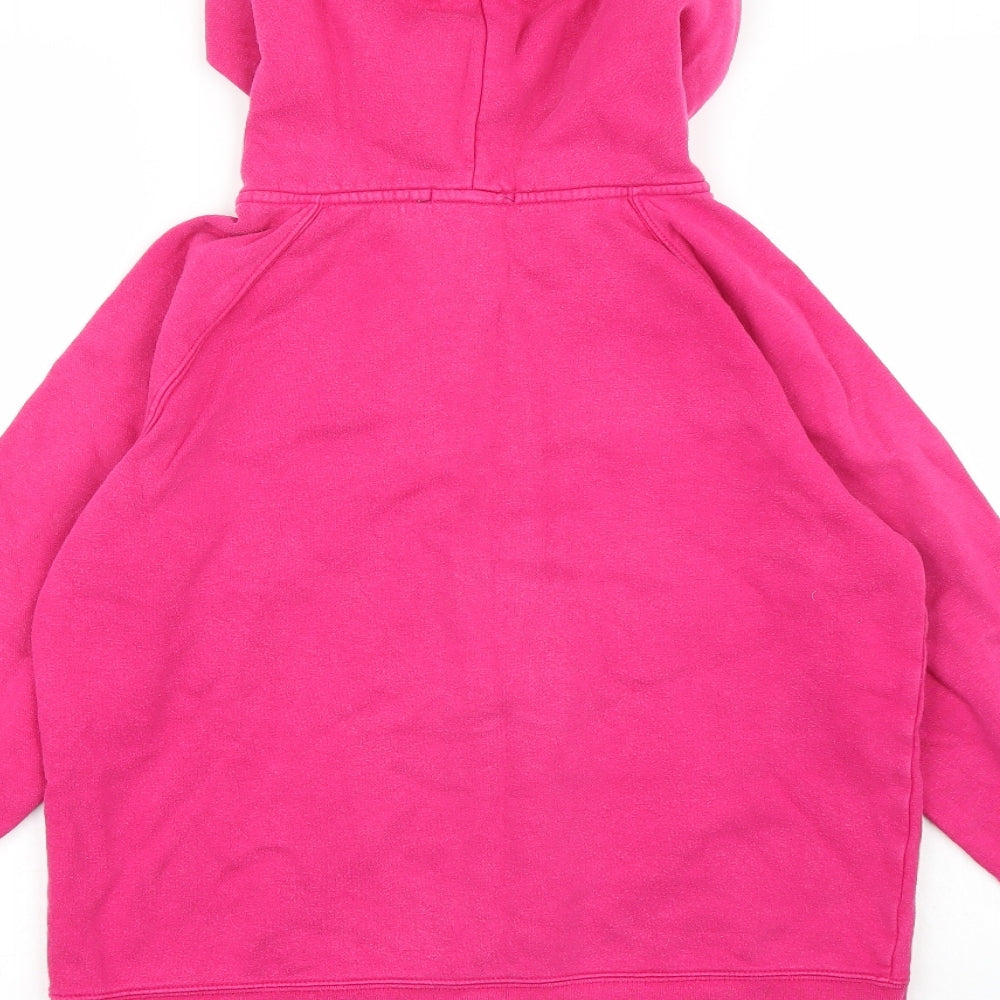 Gap Womens Pink  Jersey Full Zip Hoodie Size M