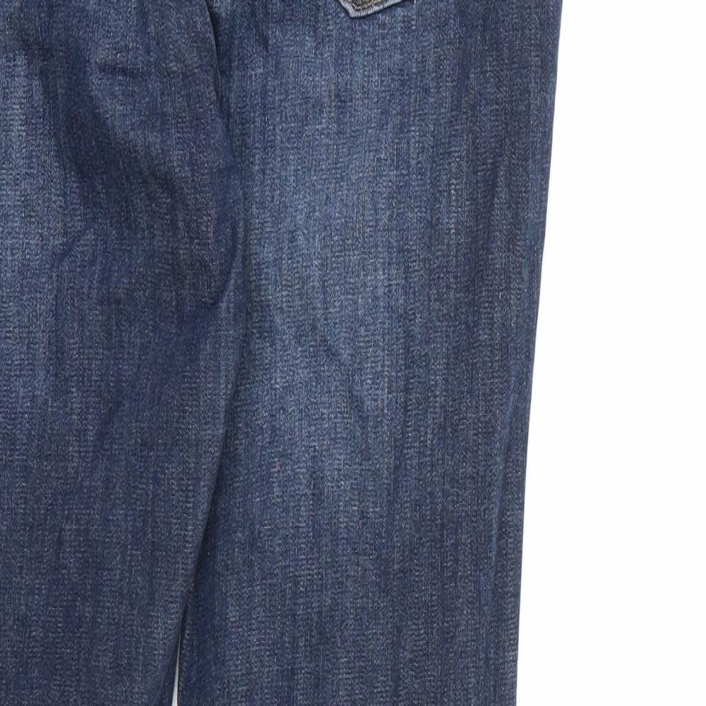 River Island Womens Blue  Denim Skinny Jeans Size 12 L27 in