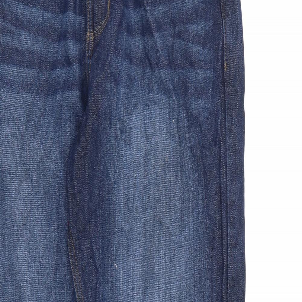 F&F Boys Blue  Denim Straight Jeans Size 13-14 Years