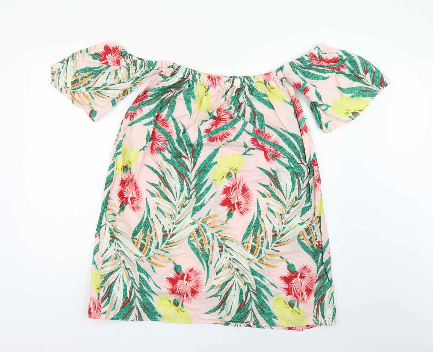 ASOS Womens Pink Floral  A-Line  Size 10