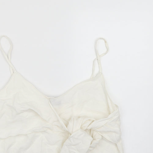 Topshop Womens White   Camisole Tank Size 12