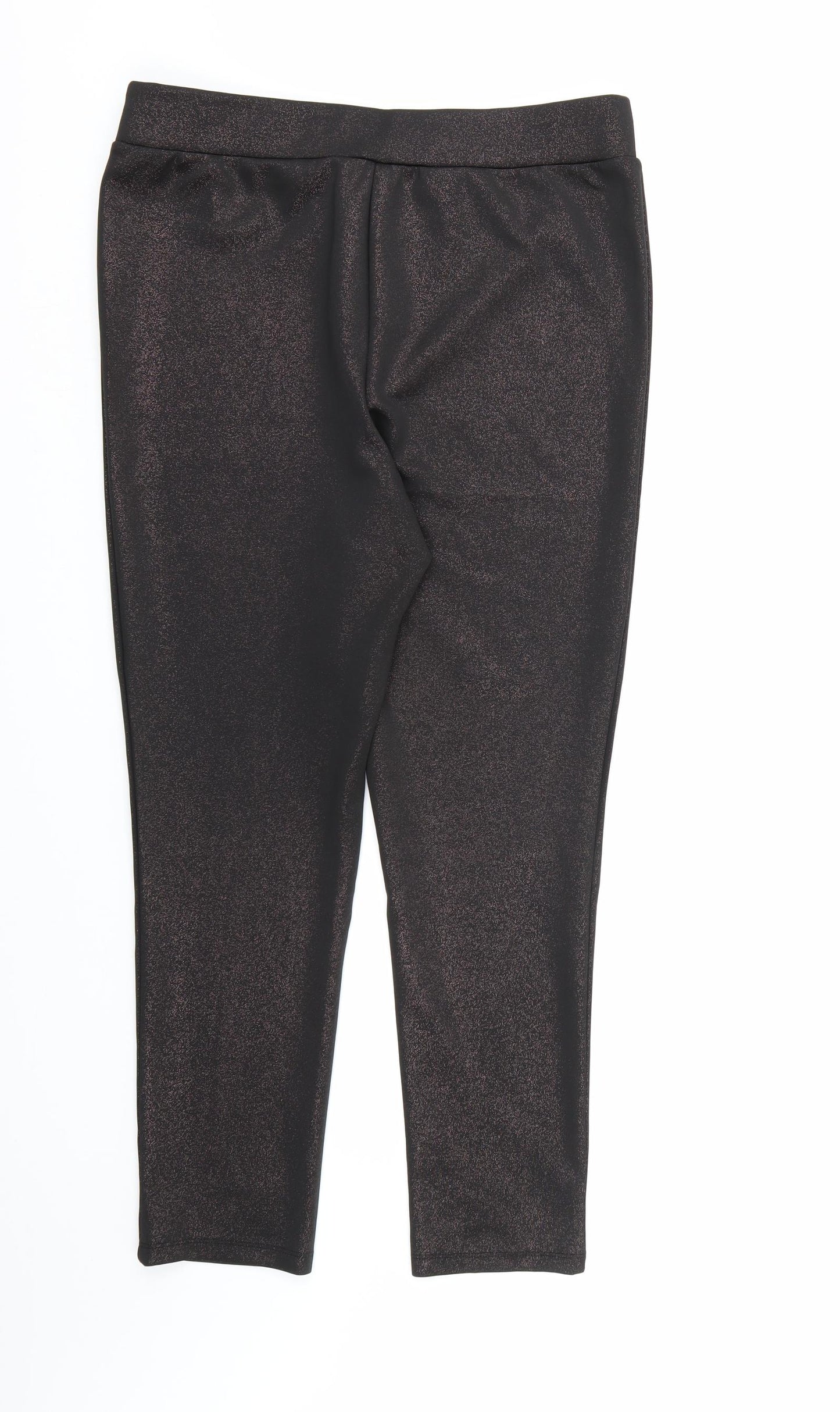 Yours Womens Black   Pedal Pusher Leggings Size 16 L26 in