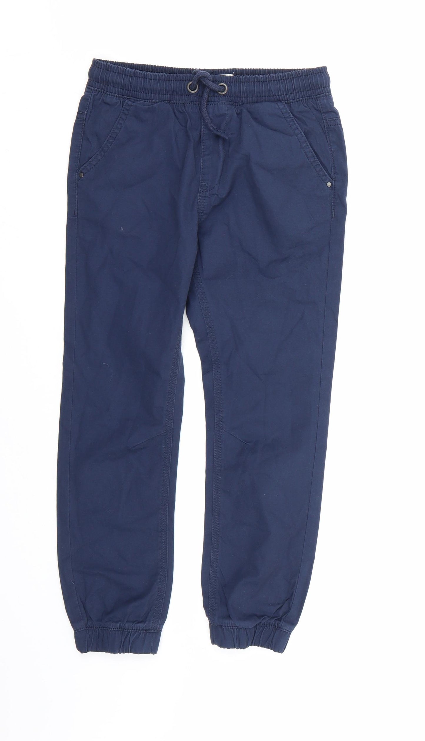 Matalan Boys Blue   Jogger Trousers Size 8 Years