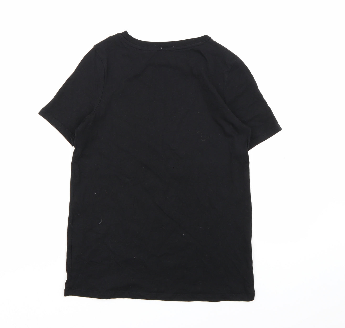 River Island Womens Black   Basic T-Shirt Size 6