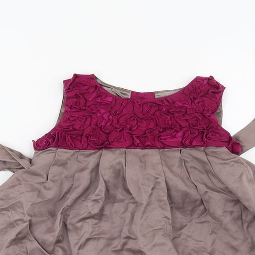 Monsoon Girls Brown   Shift  Size 6-9 Months