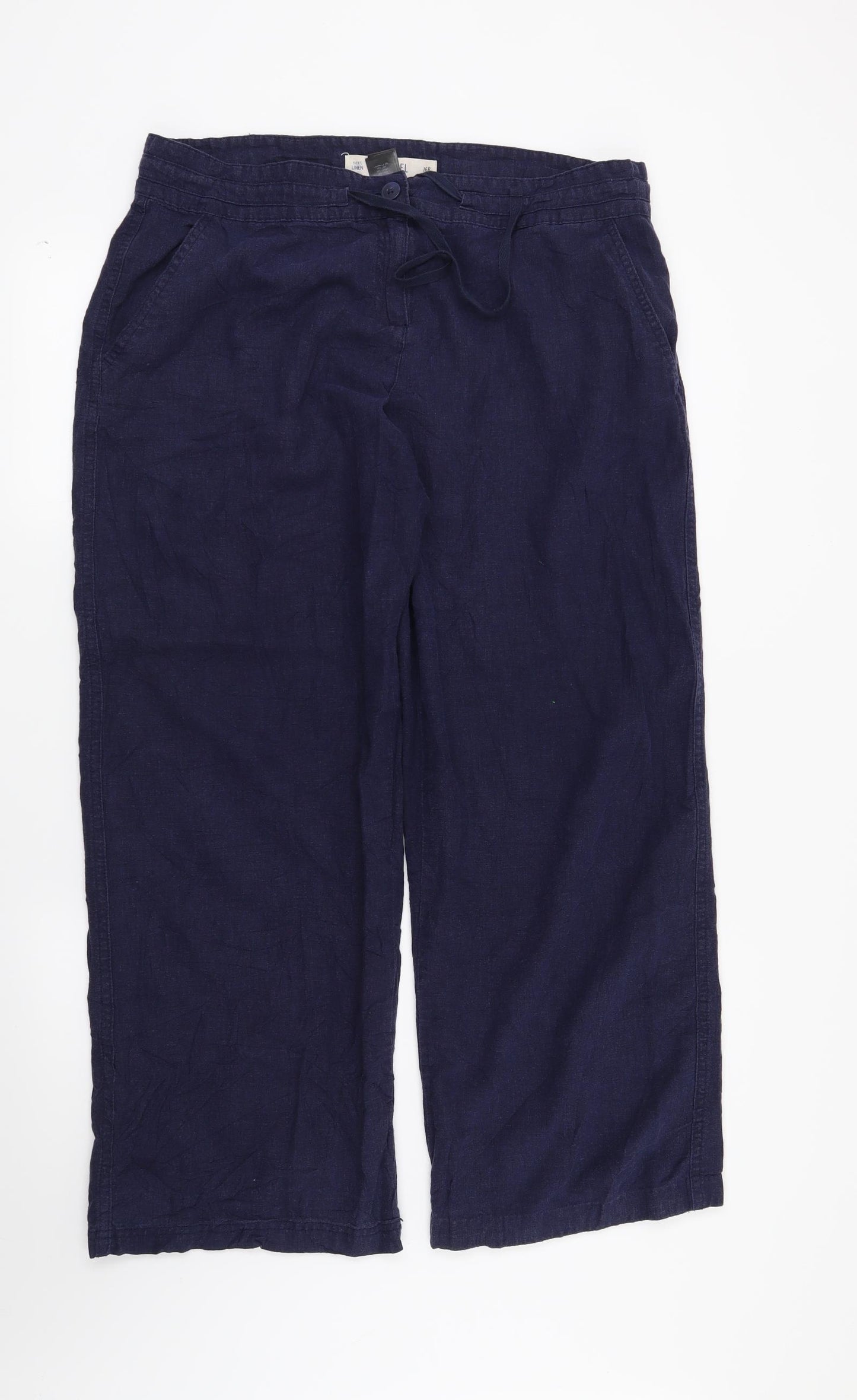 NEXT Womens Blue   Trousers  Size 16 L29 in