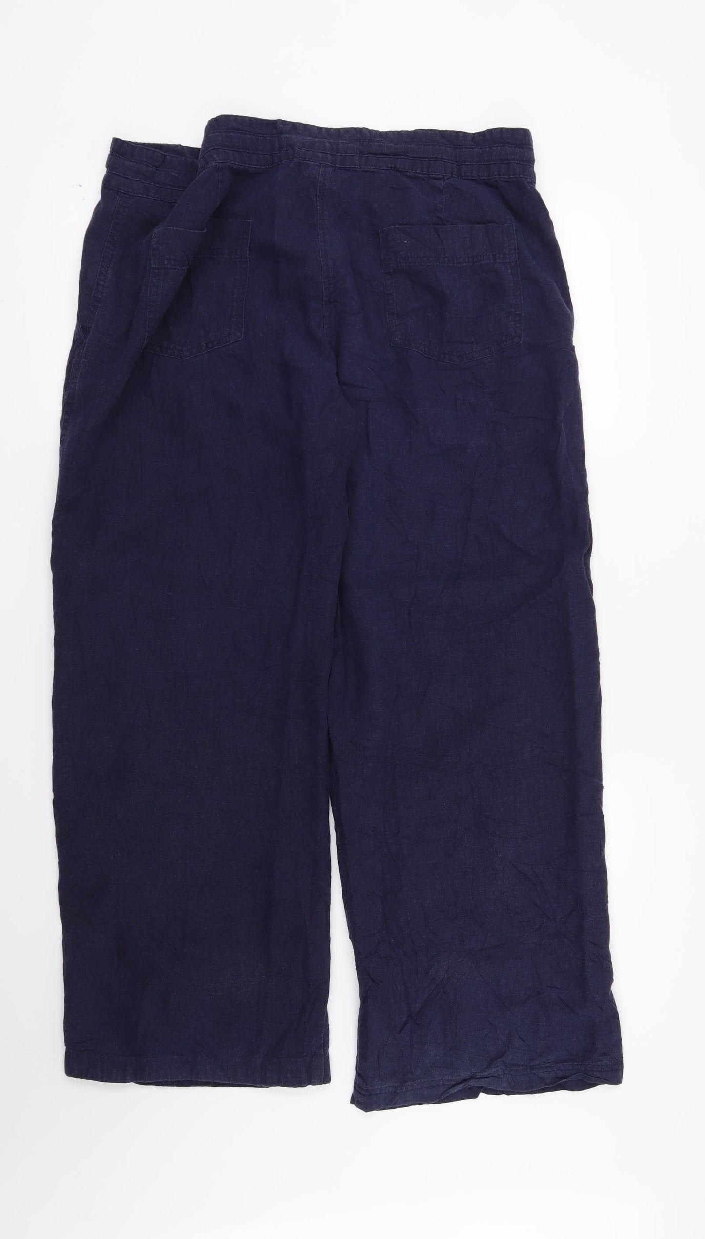 NEXT Womens Blue   Trousers  Size 16 L29 in