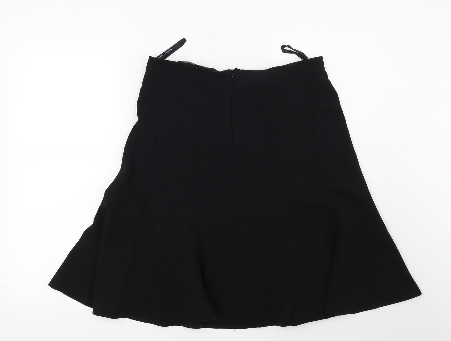 Dorothy Perkins Womens Black   A-Line Skirt Size 12