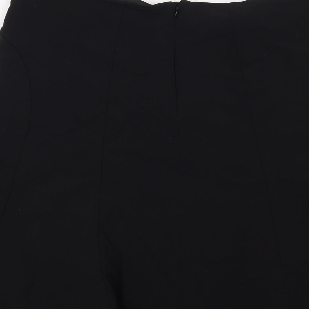 Dorothy Perkins Womens Black   A-Line Skirt Size 12