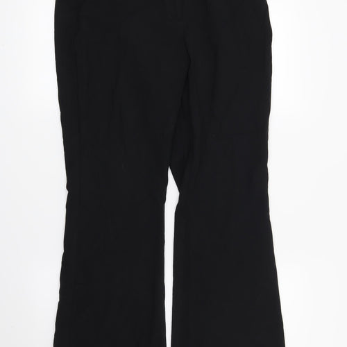 Marks and Spencer Womens Black   Trousers  Size 12 L30 in