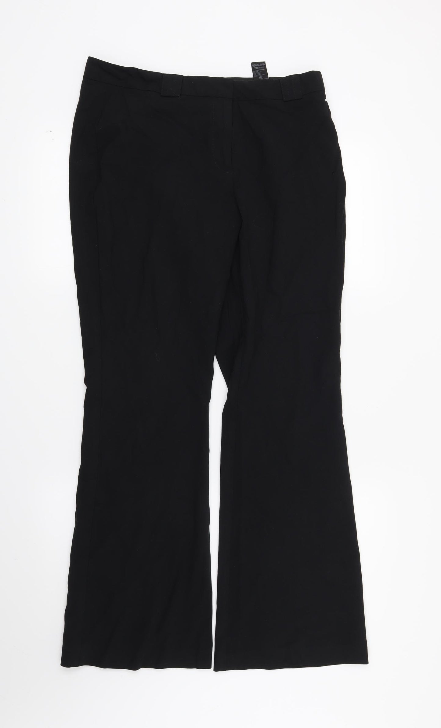 Marks and Spencer Womens Black   Trousers  Size 12 L30 in