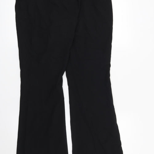 Marks and Spencer Womens Black   Trousers  Size 12 L30 in