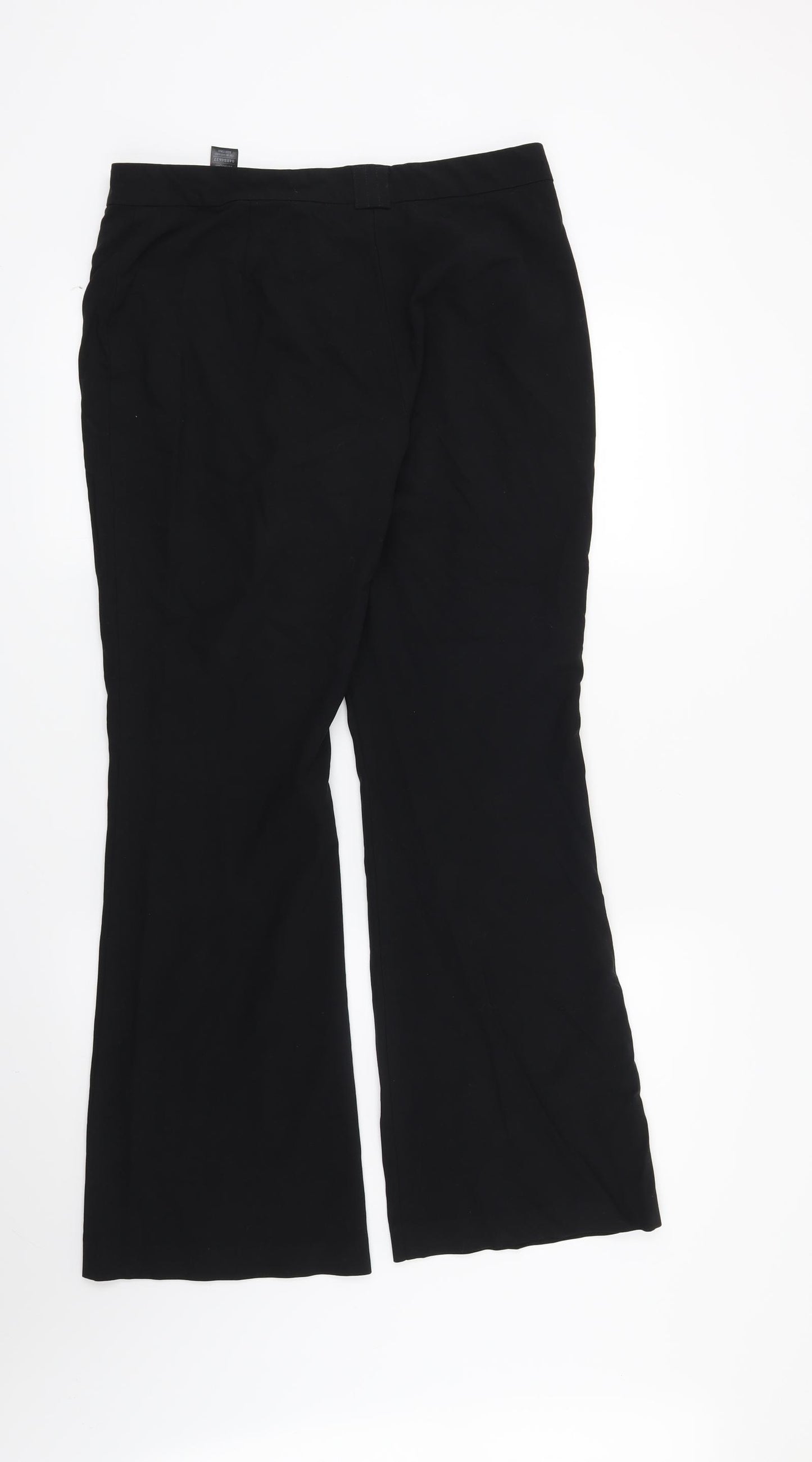 Marks and Spencer Womens Black   Trousers  Size 12 L30 in