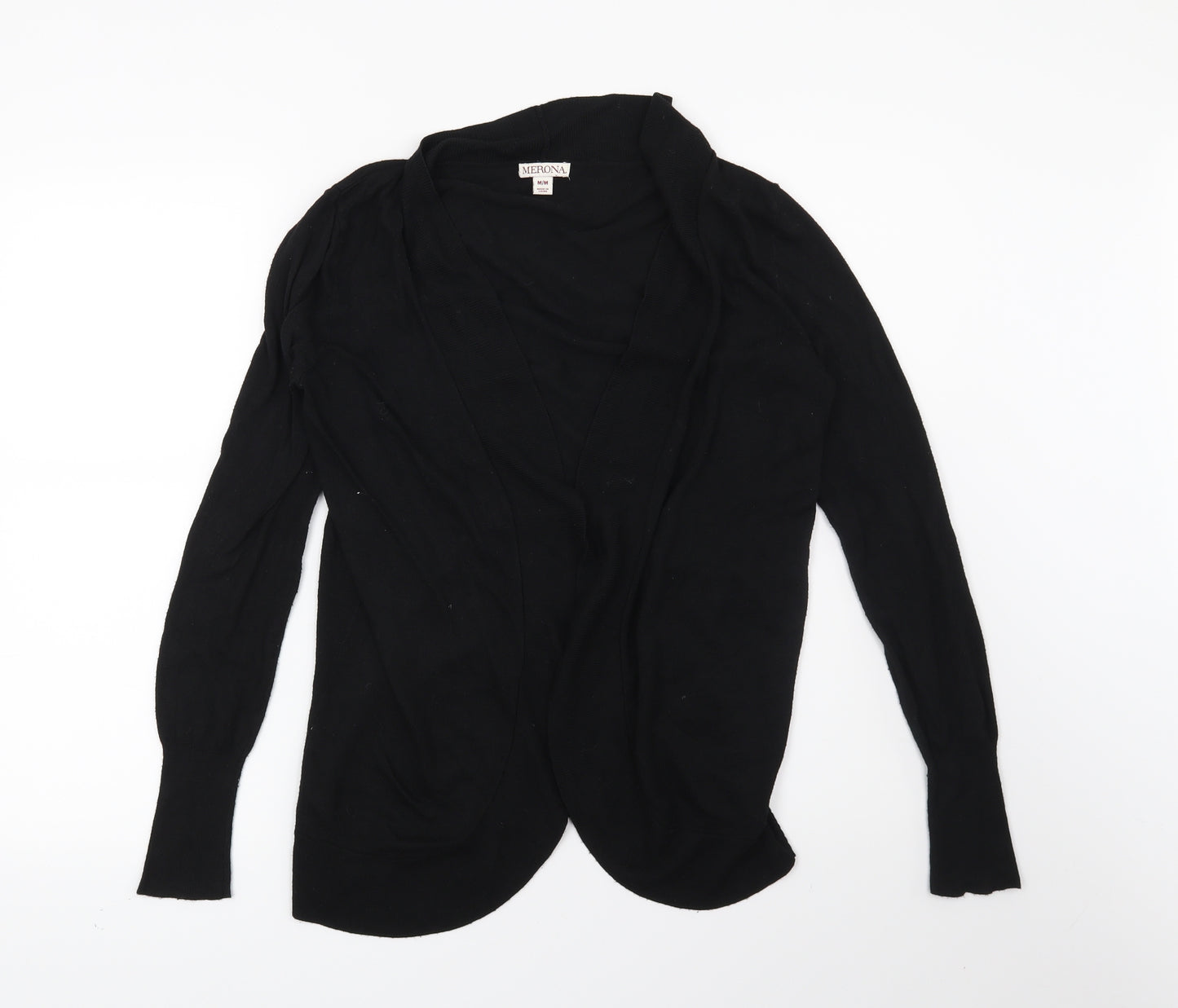 Merona Womens Black   Cardigan Jumper Size M