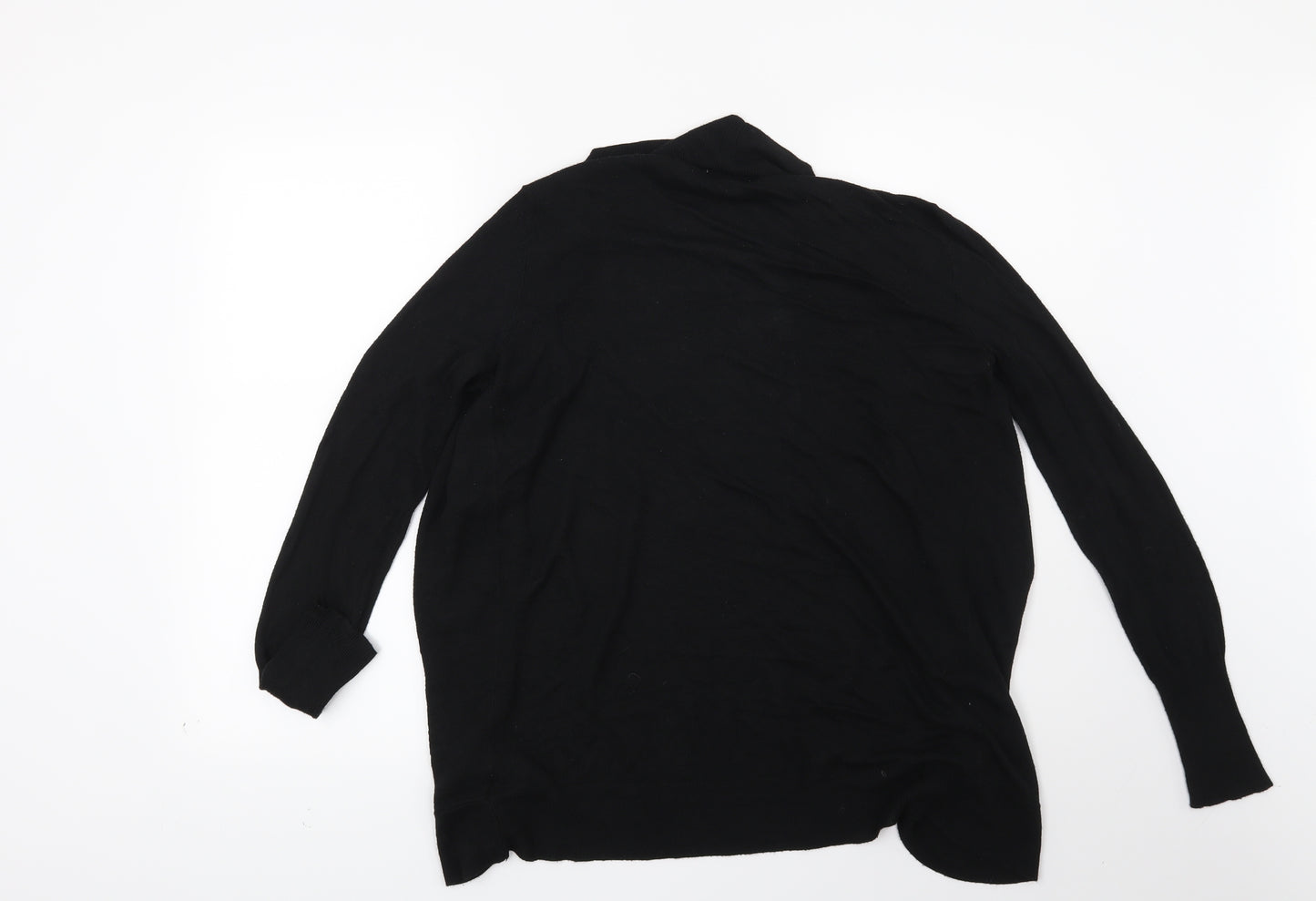 Merona Womens Black   Cardigan Jumper Size M