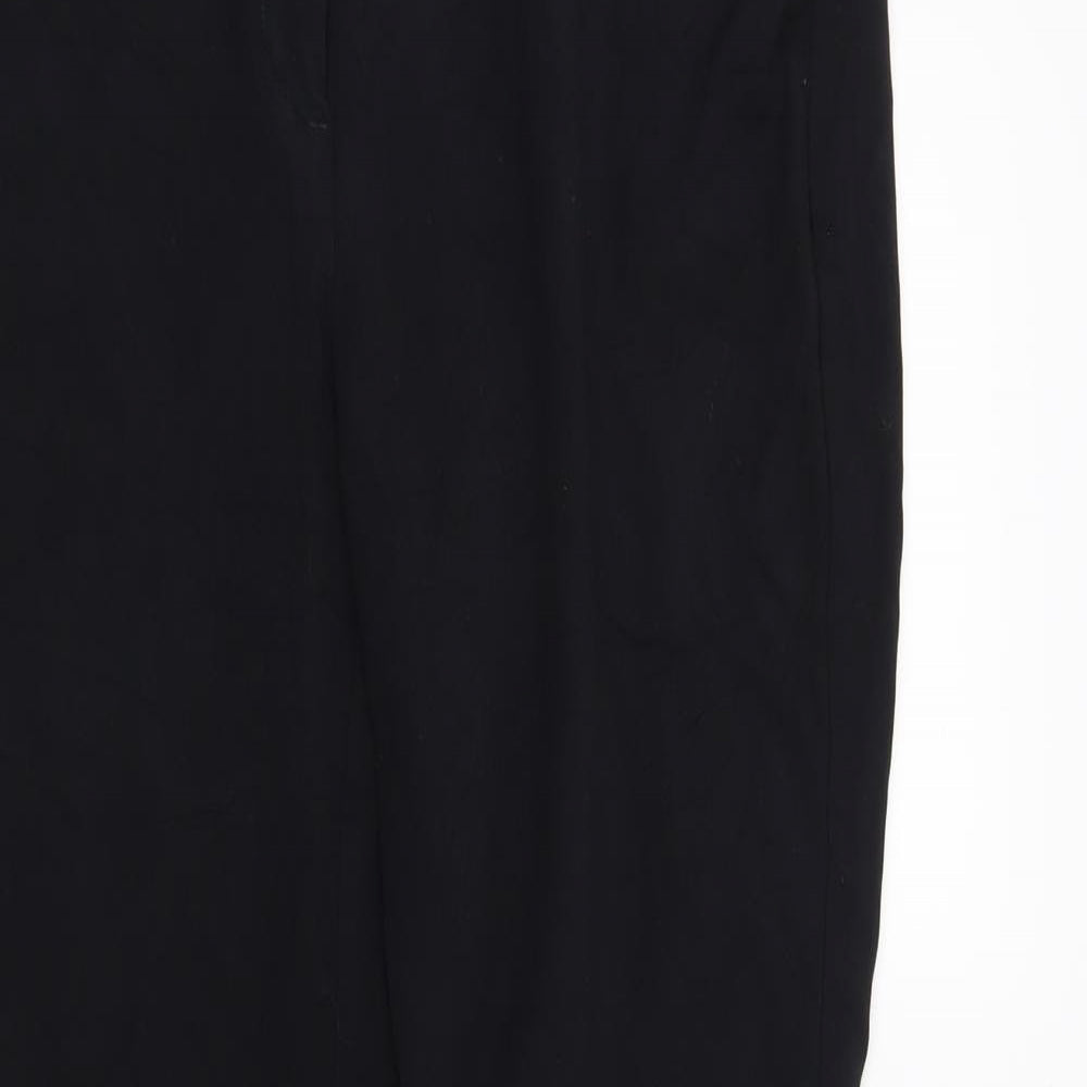 Marks and Spencer Womens Black   Trousers  Size 12 L30 in