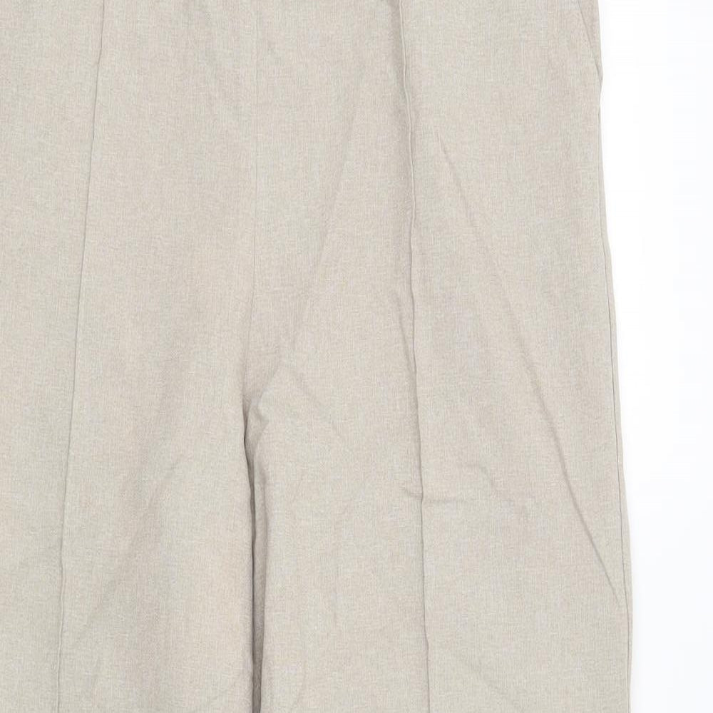 Isle Womens Beige   Trousers  Size 12 L25 in