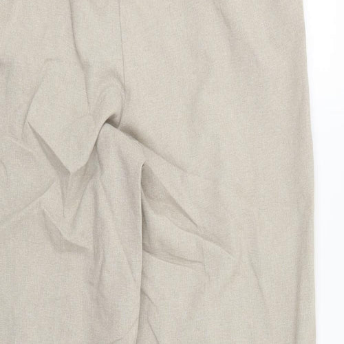 Isle Womens Beige   Trousers  Size 12 L25 in