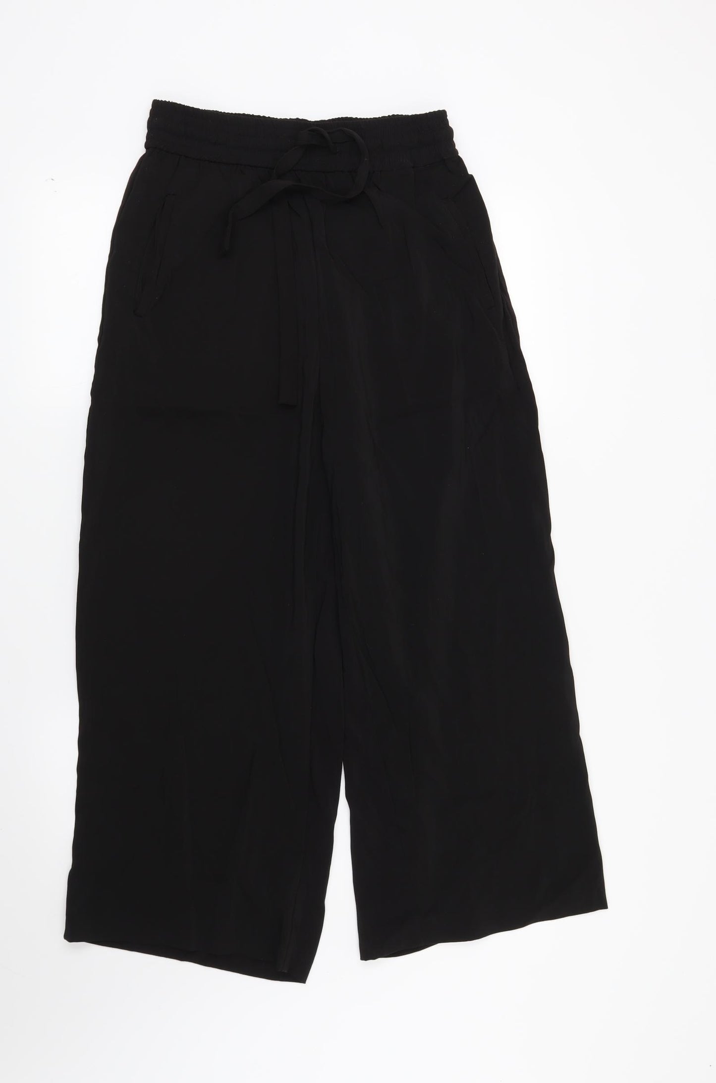 Zara Womens Black   Trousers  Size S L25 in
